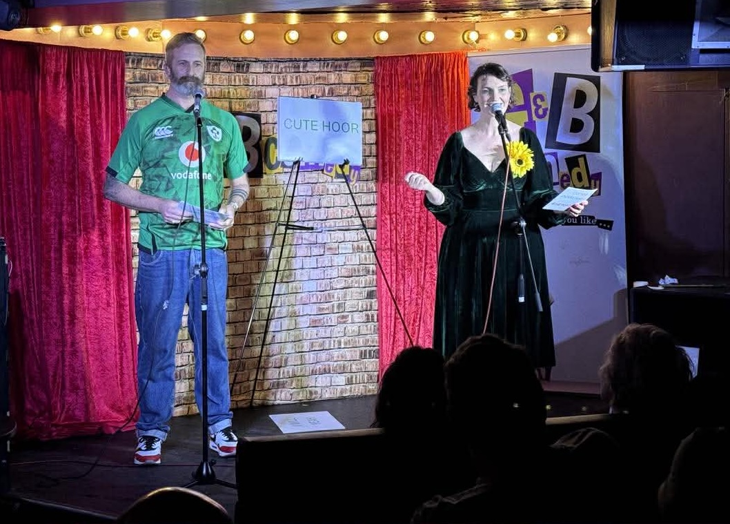 Martina O'Sullivan and Nick Bain