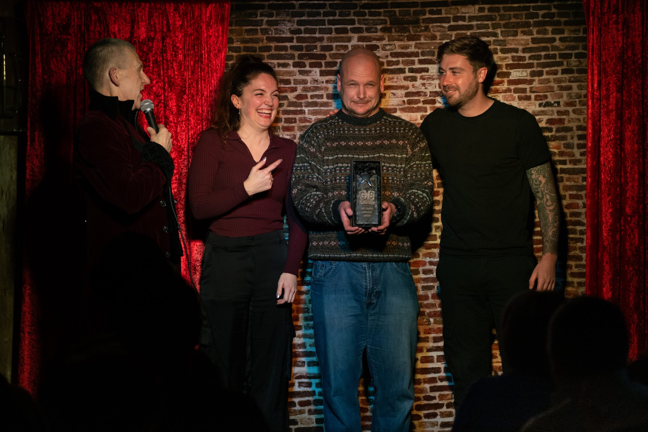 Rosie G, Michael Campuzano and Kieran Dee