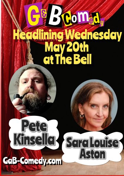 Pete Kinsella and Sara Louise Aston